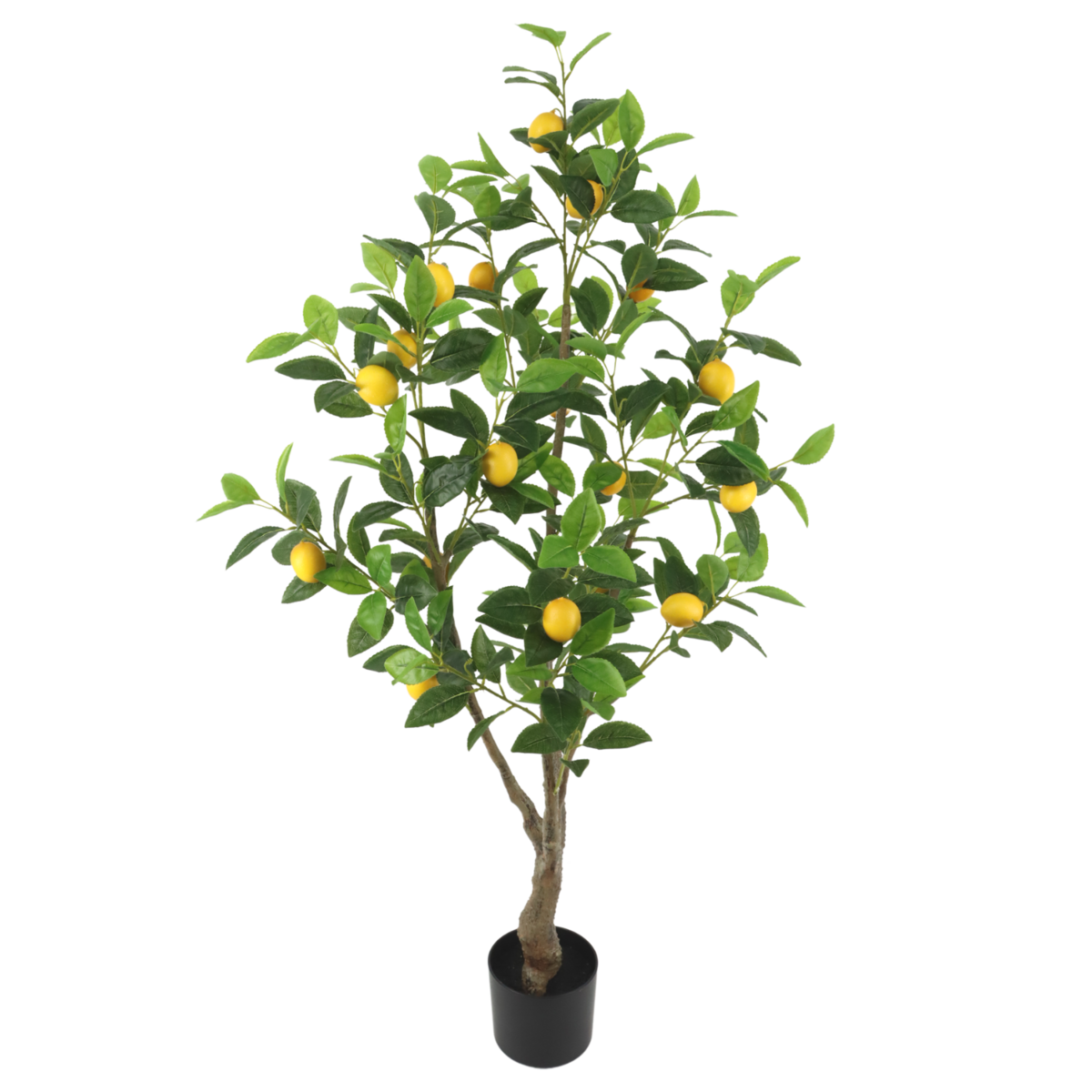 Kunst Citroenboom 130 cm, Groen Geel