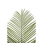Kunstpalm 150 cm, Groen (22 Bladeren)