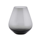 Tasman vaas grey, mondgeblazen glas, Vase The World