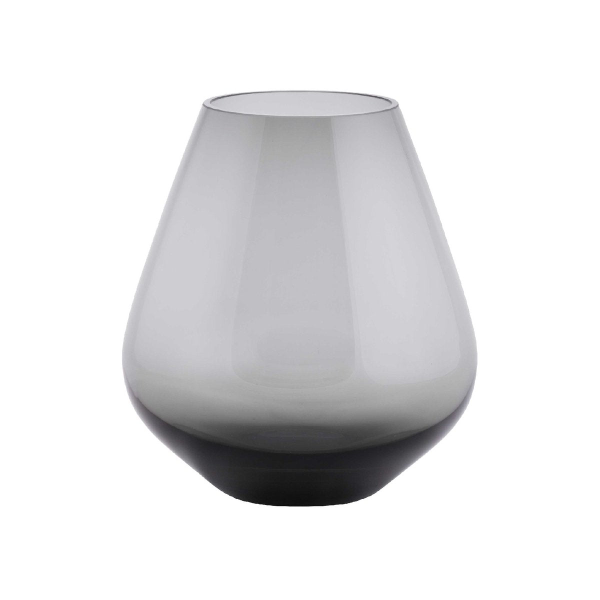 Tasman vaas grey, mondgeblazen glas, Vase The World