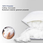 Binnenkussen 50x50 cm, microvezel vulling 1000 g, wit polyester, Urbane Hide