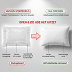 Binnenkussen 30x50 cm, microvezel vulling 600 g, wit polyester, Urbane Hide