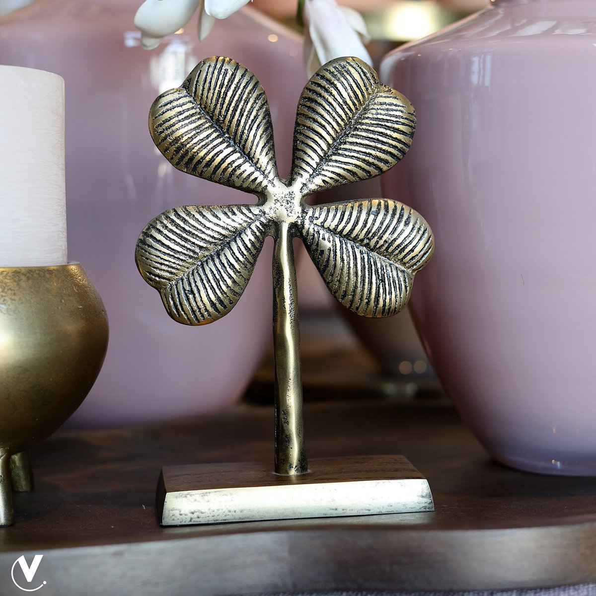 Deco Geluk - Santa Fe aged brass