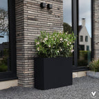 Plantenbak Indiana XL Black, 95 x 38 x 72 cm, Vase The World