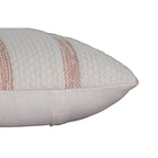 Linvera kussenhoes, wit met beige strepen, 45x45 cm of 50x50 cm, Urbane Hide