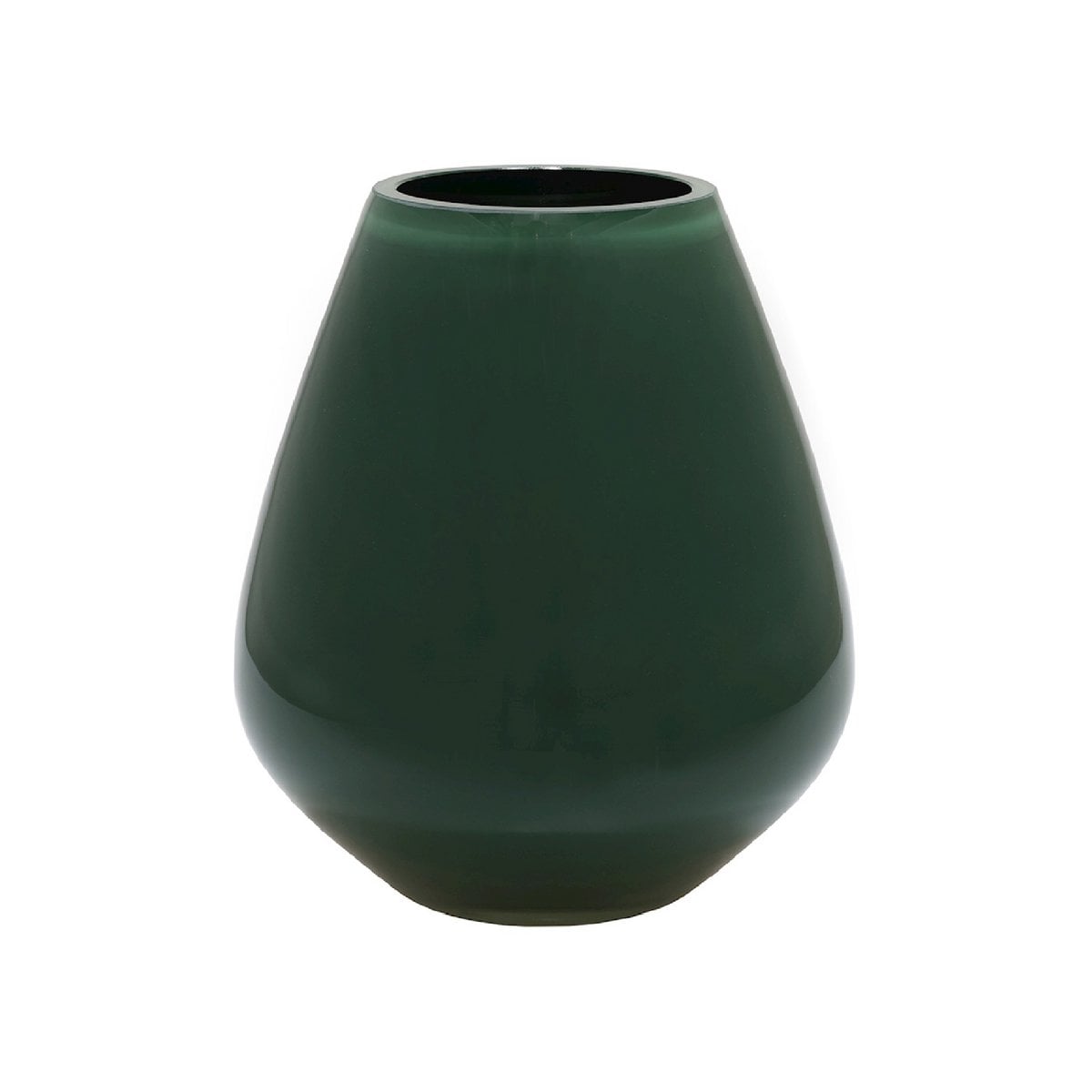 Tasman vaas S bright green, H20 cm Ø18 cm, groen glas, Vase The World