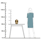 Artic vaas gold, goudkleurig glas, Vase The World
