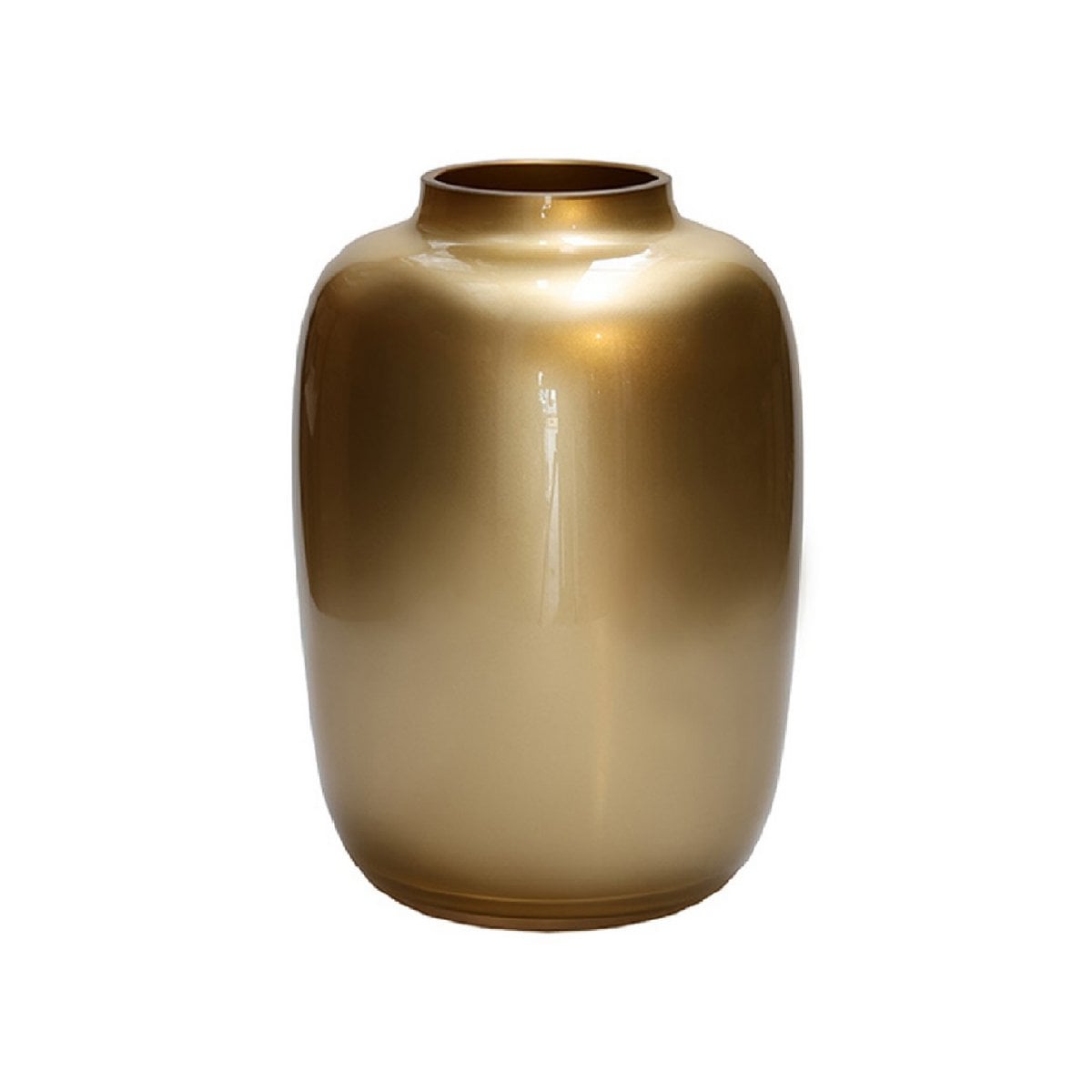 Artic vaas gold, goudkleurig glas, Vase The World