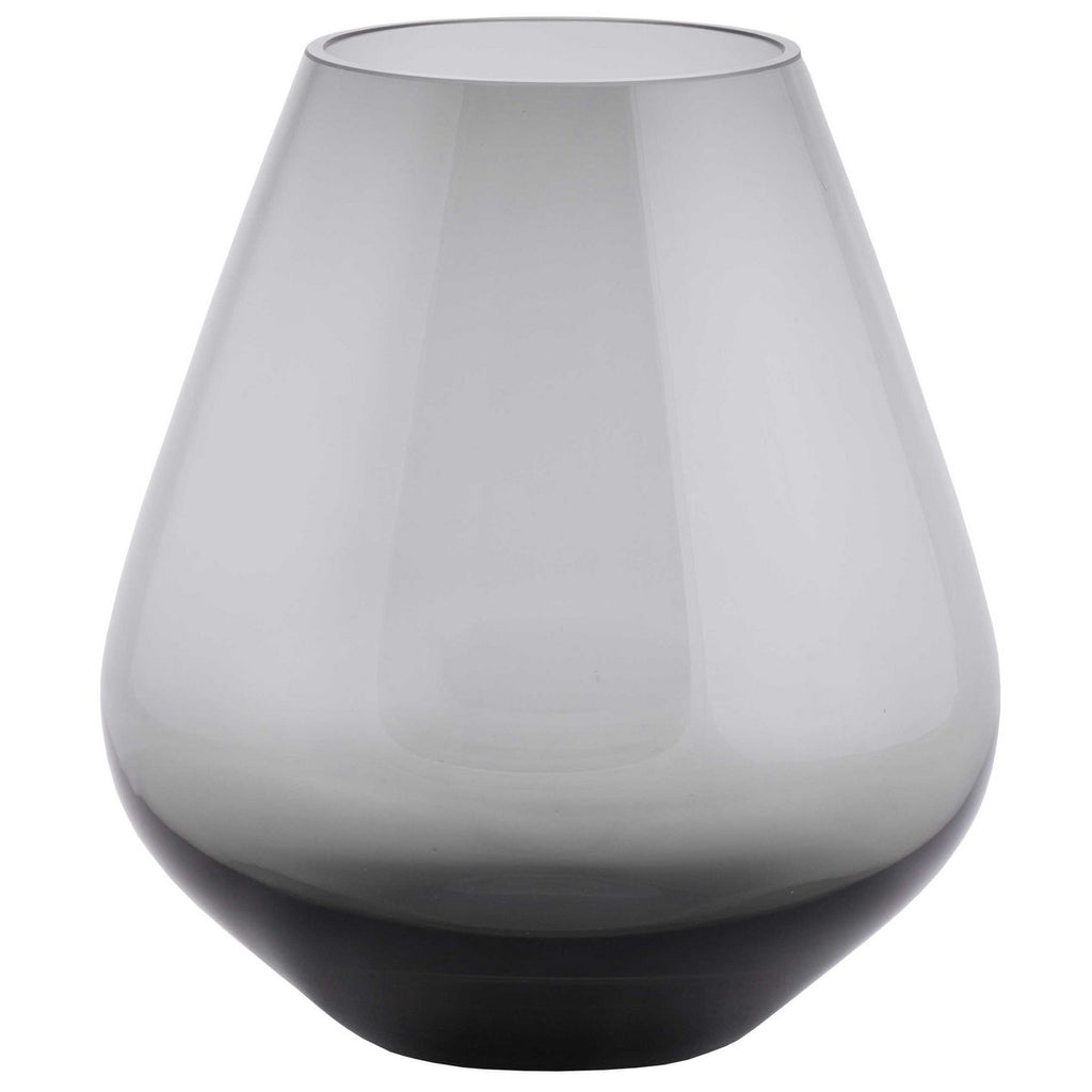 Tasman vaas grey, mondgeblazen glas, Vase The World