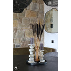 Vase The World dienblad Bariri black, metalen decoratie tray, 50 x 40 cm
