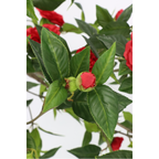 Japanse Roos Kunstplant 155 cm (Camellia), Rood