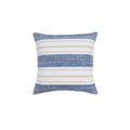 Bohara kussenhoes, blauw wit boho patroon, 45x45 cm of 50x50 cm, Urbane Hide