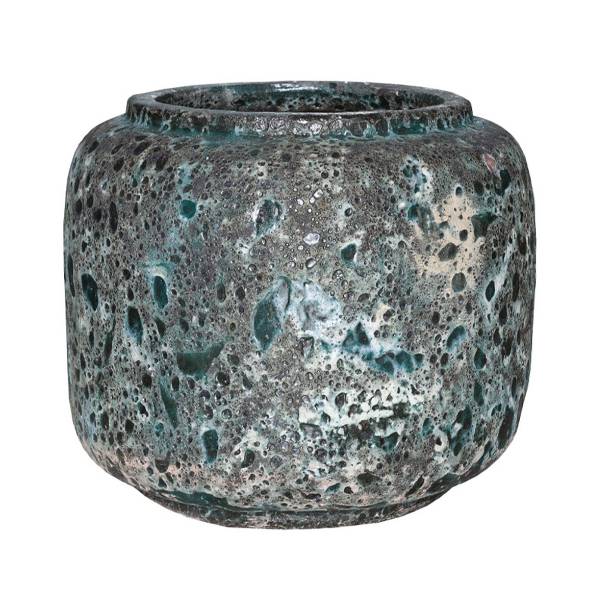 Plantenpot Arenal Relic Jade, Keramiek, Ø59 x H50 cm, Vase The World
