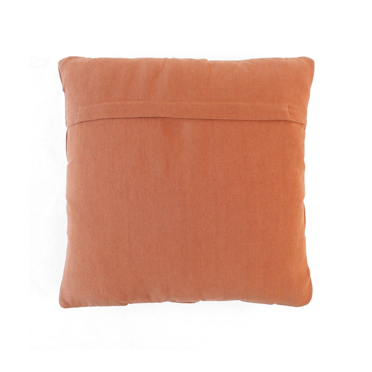 Brunetta kussenhoes 45x45 cm, gevlochten breisel in auburn katoen, Urbane Hide