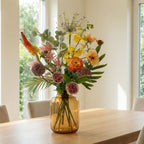 Artificial Flower Bouquet - Tropical Chic Deluxe - Real Touch - 13 Stems - ↑ 105 Cm