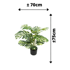 Monstera Kunstplant 75 cm, Groen