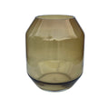 Sill vaas S Ø20 cm, cognac mondgeblazen glas, Vase The World