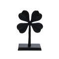 Vase The World Deco Geluk Santa Fe black, metalen woonaccessoire, 23 cm