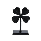 Vase The World Deco Geluk Santa Fe black, metalen woonaccessoire, 23 cm