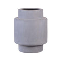 Pot Billund Grey, Fiberstone, 40xH50 cm /of/ 60xH70 cm, Vase The World
