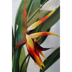 Strelitzia Kunstplant 110 cm, Met Bloem