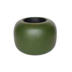 Plantenpot Phuket Green, Met Uitneembare Binnenpot, Ø34,5 x H26 cm /of/ Ø45,5 x H34,5 cm, Vase The World
