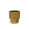 Plantenpot Roskilde Gold, Fiberstone Look, Ø32 x H40 cm, Vase The World