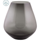 Tasman vaas grey, mondgeblazen glas, Vase The World