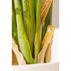 Strelitzia kunstplant 180 cm, grote kunstplant met realistische bladeren