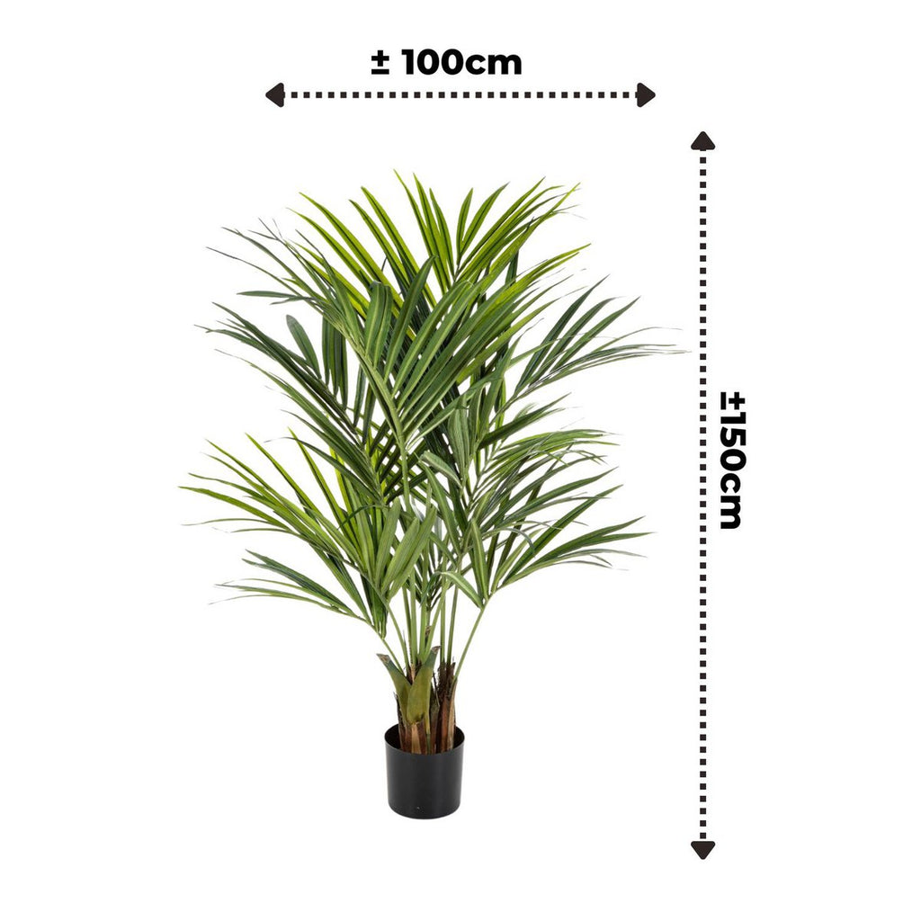 Kentia Kunstpalm 150 cm, Groen