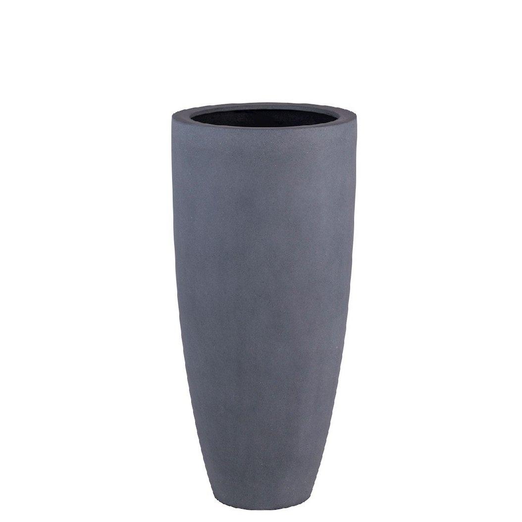 Plantenpot Kentucky Grey, Hoog Model, Ø36.5 x H80 cm /of/ Ø47 x H100 cm Vase The World
