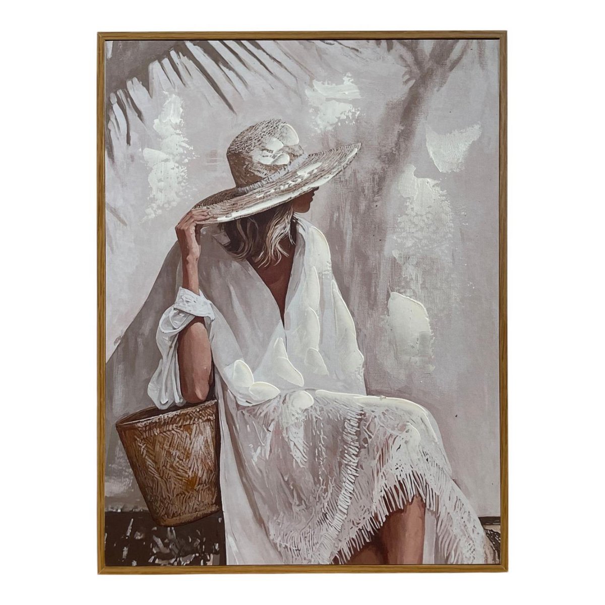Houten Schilderij Belle, 30 x 40 cm