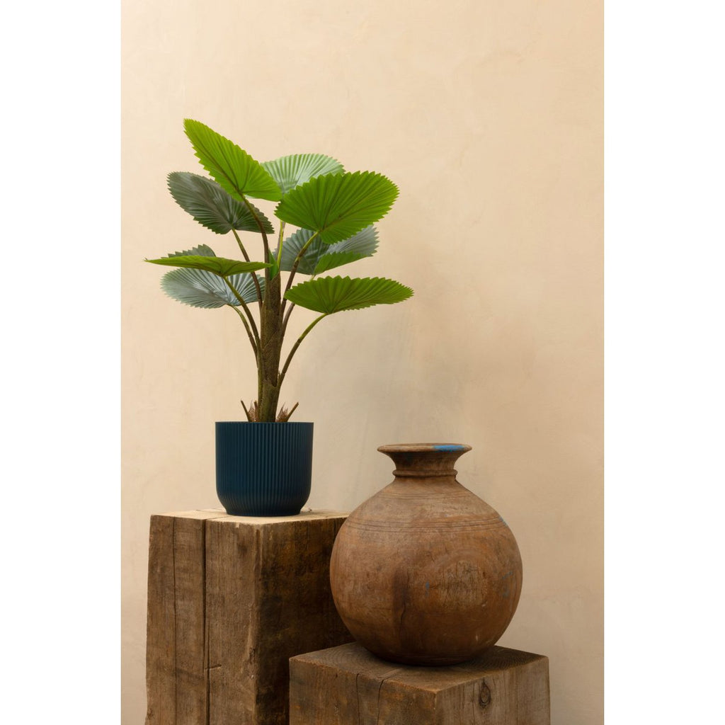 Kunst Waaierpalm 75 cm, Groen