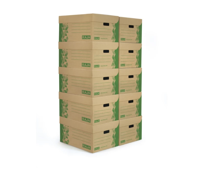 Eco Opbergdoos | 100% Gerecycled | Duurzaam & Sterk | Multifunctioneel voor Verhuizen & Opslag
