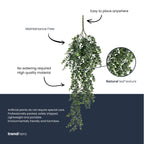 Artificial Eucalyptus - Hanging Plant - 75 Cm