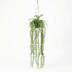 Artificial Ficus Pumila - Hanging Plant In Pot - 85 Cm