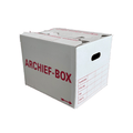 Archiefdoos Autolock (per 1 doos) | 40kg Draagkracht | Dubbelgolf Karton EB-Golf | 40x32x30cm | Zonder Tape