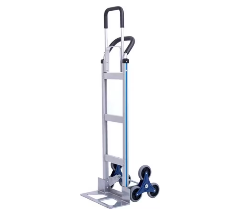 Professionele Trappensteekwagen | Aluminium | 150 kg Draagvermogen | 6 TPR Wielen | Lichtgewicht Traploper