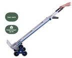 Professionele Trappensteekwagen | Aluminium | 150 kg Draagvermogen | 6 TPR Wielen | Lichtgewicht Traploper