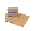 Pallet levering: Vanaf 100 Verhuisdozen | Extra Strong (BC-Golf) | Tot 80 kg draagvermogen