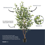 Eucalyptus Tree - 140 Cm - Artificial Plant