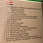Hofftech Professionele Gereedschapsset | 108-Delig | Complete Verhuisuitrusting in Handige Koffer | Kwaliteit & Veelzijdigheid
