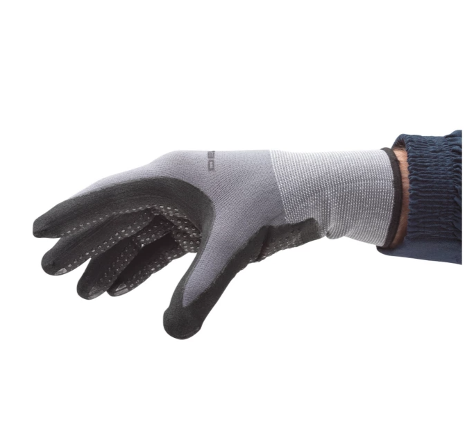 Professionele Werkhandschoenen met Noppen | VE727 Delta+ | Extra Grip | Ideaal voor Verhuizen & Klussen | Comfort & Veiligheid