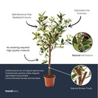 Olive Mini Tree In Pot 65Cm – Artificial Plant