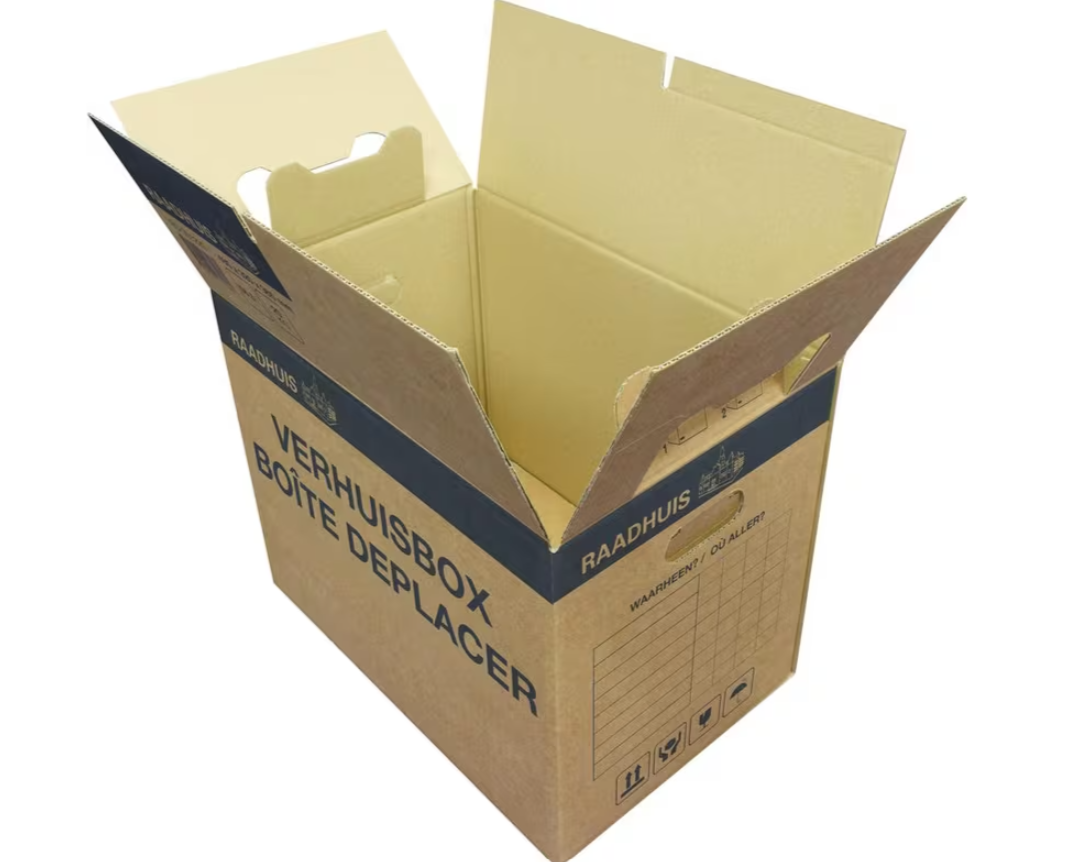 B-Golf Verhuisdozen (per 1 doos) | Herbruikbaar & Supersterk | Tot 20 kg Draagvermogen | Dé Slimme Verhuisoplossing