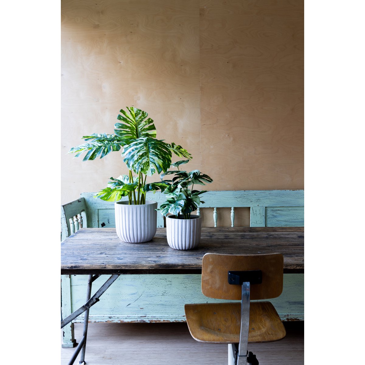 Monstera Kunstplant 75 cm, Groen