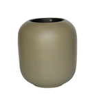 Plantenpot Lampang Pebble Grey, Met Uitneembare Binnenpot,  Ø33 x H36,5 cm /of/ Ø43,5 x H48 cm, Vase The World