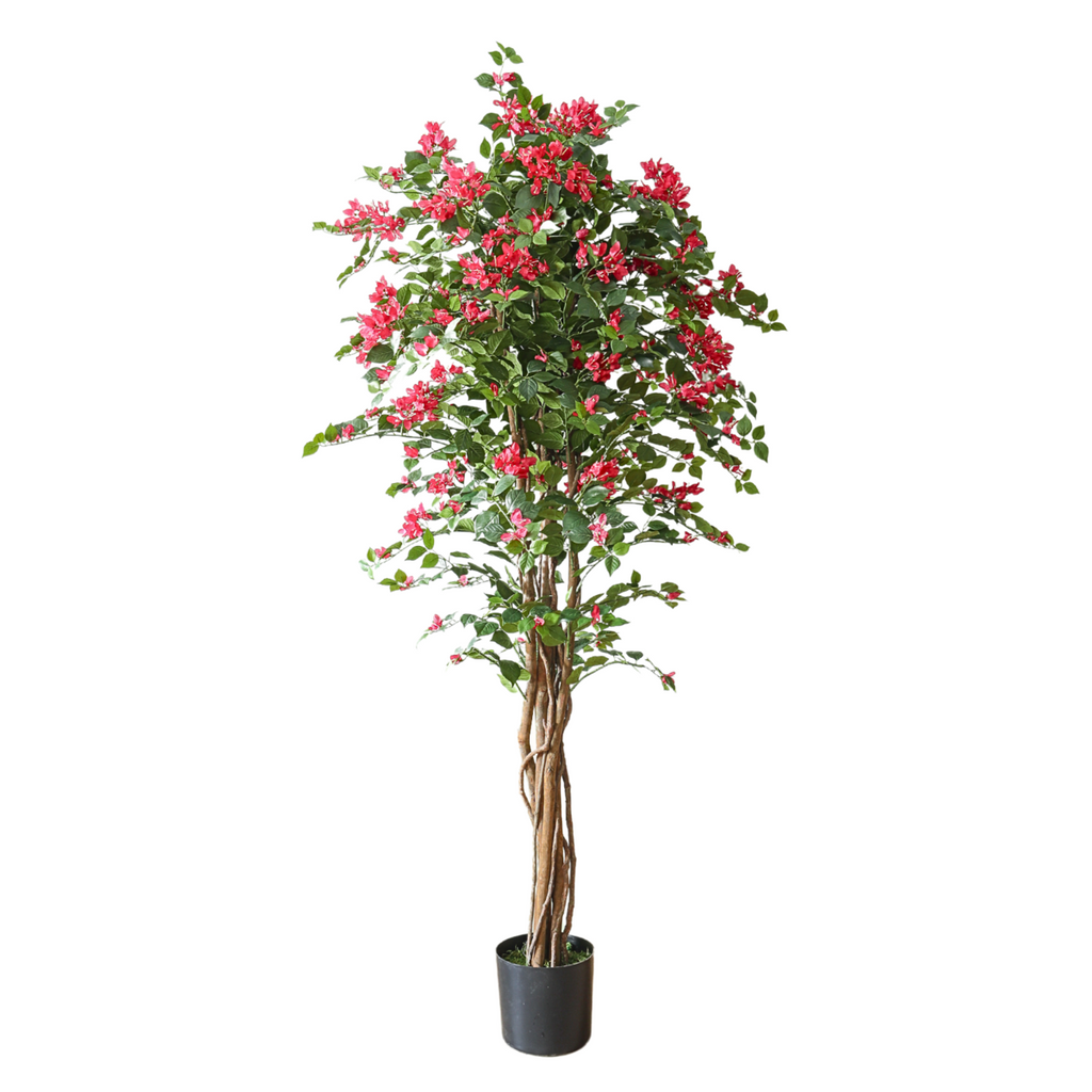 Bougainvillea Kunstplant 180 cm, Roze Bloemen