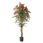 Bougainvillea Kunstplant 180 cm, Roze Bloemen