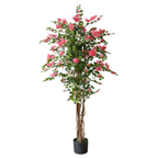 Bougainvillea Kunstplant 150 cm, Roze Bloemen